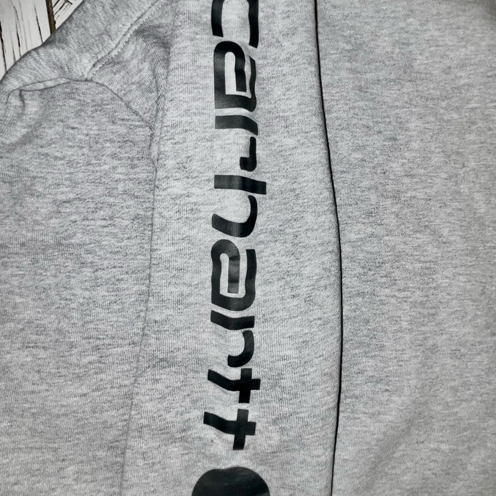 Carhartt Light Gray Pullover Hoodie Boys - Picture 4 of 10